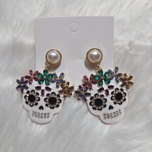 Sugar Skull Fashion Earrings